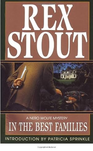 Seller image for In the Best Families (Crime Line) by Stout, Rex [Mass Market Paperback ] for sale by booksXpress