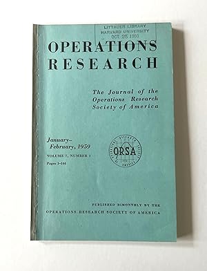 G.B. Dantzig, D.R. Fulkerson, S.M. Johnson. Two Papers. (1) "Solution for a large-scale traveling...