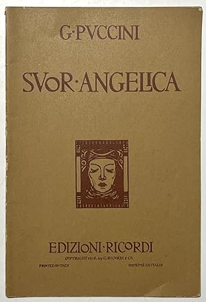 Immagine del venditore per Libretto Opera - G. Puccini - Suor Angelica: Libretto di G. Forzano - ed. 1923 venduto da Chartaland