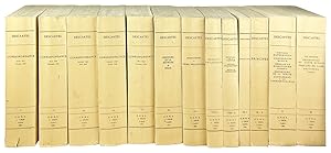 Image du vendeur pour Oeuvres de Descartes Publiees par Charles Adam & Paul Tannery [11 volumes in 13, complete] mis en vente par Capitol Hill Books, ABAA