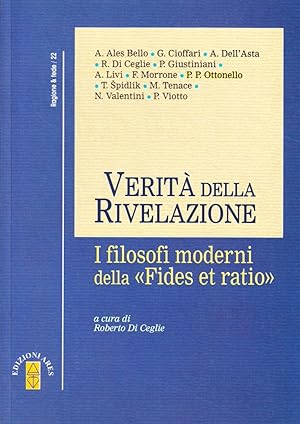 Immagine del venditore per Verit della rivelazione. I filosofi moderni della Fides et ratio venduto da librisaggi