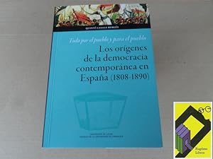 Imagen del vendedor de Los orgenes de la democracia contempornea en Espaa (1808-1890) a la venta por Ragtime Libros