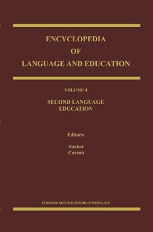 Seller image for Encyclopedia of Language and Education (v. 4) by Richardtucker, G. [Paperback ] for sale by booksXpress