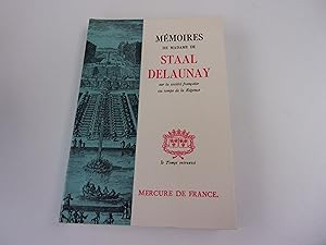 Seller image for MEMOIRES DE MADAME DE STAAL DELAUNAY sur la socit franaise au temps de la rgence for sale by occasion de lire