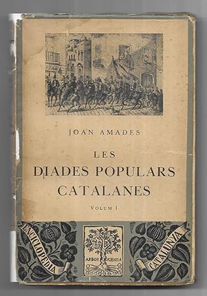 Diades Populars Catalanes, Les. 4 vols complerta Barcino 1932