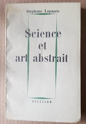 Bild des Verkufers fr Science et art abstrait zum Verkauf von Librairie du Monde Entier