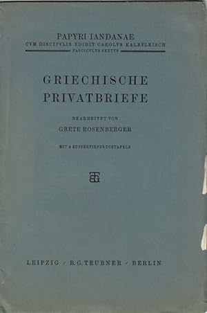 Griechische privatbriefe