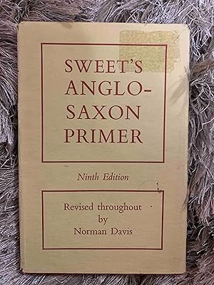 Sweet's Anglo-Saxon Primer
