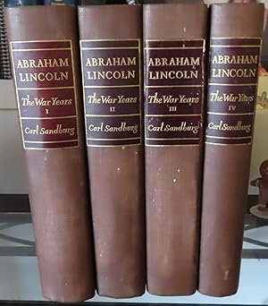 Seller image for ABRAHAM LINCOLN THE WAR YEARS - 4 Volumes for sale by Colorado Pioneer Books