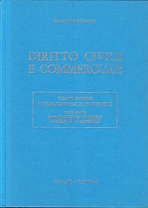 Immagine del venditore per Diritto civile e commerciale, vol. 2/1: Obbligazioni in generale, contratti in generale venduto da librisaggi