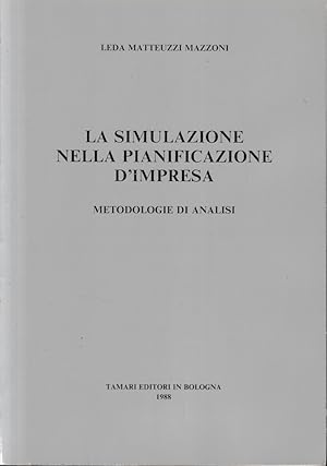 La simulazione nella pianificazione d'impresa