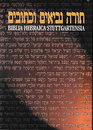 Seller image for Biblia Hebraica Stuttgartensia Testo in Tedesco e Israeliano for sale by librisaggi