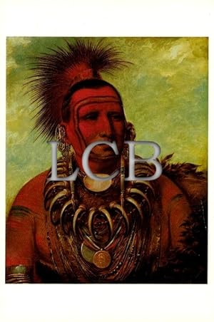 Seller image for Little Wolf, A Famous Warrior, 1844 - Postcard for sale by LEFT COAST BOOKS