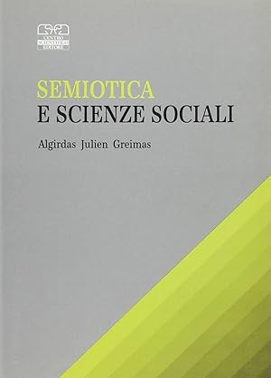 Imagen del vendedor de Semiotica e scienze sociali a la venta por librisaggi