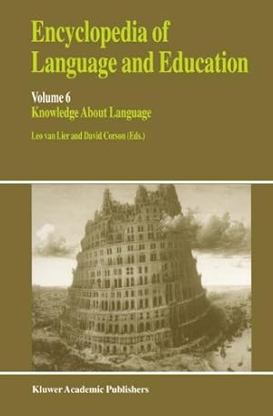 Seller image for Encyclopedia of Language and Education: Knowledge About Language by Lier, Leo Van [Paperback ] for sale by booksXpress