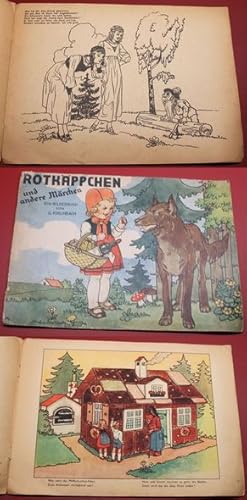 Rotkäppchen und andere Märchen Ein Bilderbuch von G. Kirchbach