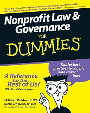 Seller image for Nonprofit Law & Governance for Dummies (Paperback or Softback) for sale by BargainBookStores