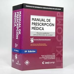 Seller image for Manual De Prescripcin Mdica Lexicomp 2011 L5 for sale by Libros librones libritos y librazos