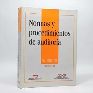 Seller image for Normas Y Procedimientos De Auditora Tomo 2 1997 Bf5 for sale by Libros librones libritos y librazos