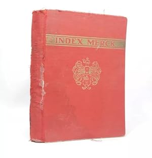 Seller image for Index Merck E Merck Darmstadt 1930 Ba1 for sale by Libros librones libritos y librazos