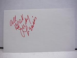 Autograph of Judy Lewis, actress