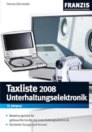 Bild des Verkufers fr Taxliste 2008 - Unterhaltungselektronik zum Verkauf von Studibuch