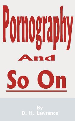 Imagen del vendedor de Pornography and So on (Paperback or Softback) a la venta por BargainBookStores