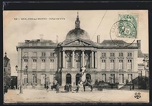 Carte postale Chalons-sur-Marne, Hotel de Ville