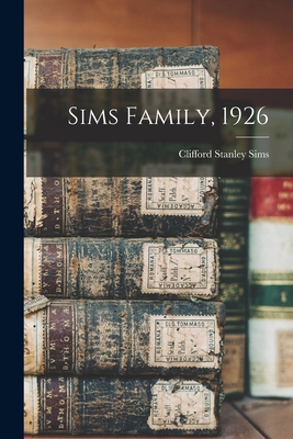 Seller image for Sims Family, 1926 (Paperback or Softback) for sale by BargainBookStores