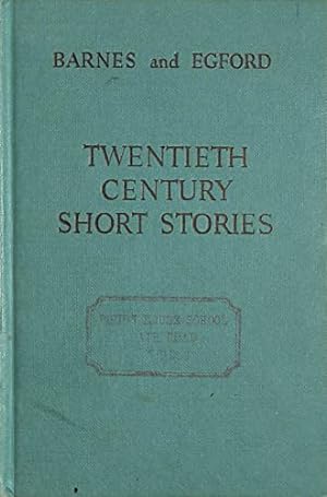 Seller image for Twentieth Century Short Stories (English Classics S.) for sale by WeBuyBooks