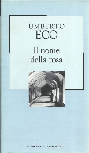 Image du vendeur pour Il nome della rosa. mis en vente par librisaggi