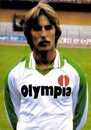 Autogrammkarte Fußball, Uwe Reinders, Werder Bremen, Autogramm