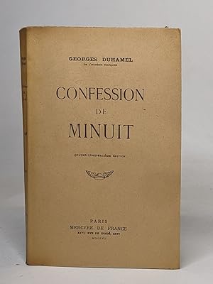 Image du vendeur pour Confession de minuit mis en vente par crealivres