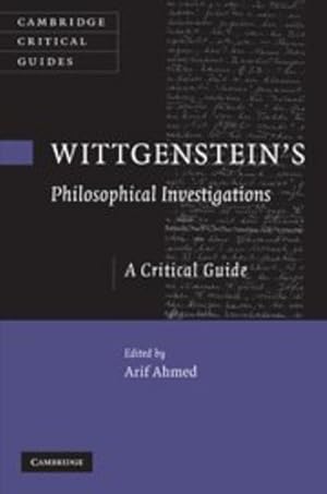 Seller image for Wittgenstein's Philosophical Investigations: A Critical Guide (Cambridge Critical Guides) [Hardcover ] for sale by booksXpress