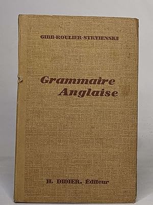 Grammaire anglaise