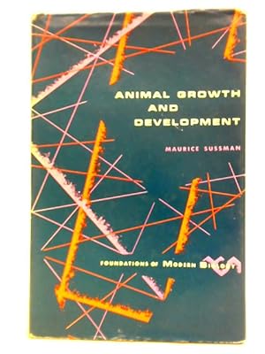 Bild des Verkufers fr Animal Growth And Development zum Verkauf von World of Rare Books