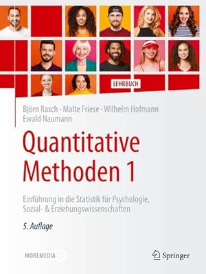 Immagine del venditore per Quantitative Methoden 1 : Einfhrung in die Statistik fr Psychologie, Sozial- & Erziehungswissenschaften venduto da AHA-BUCH GmbH