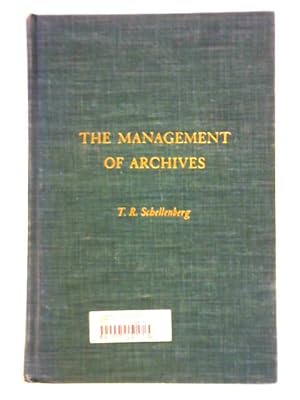 Imagen del vendedor de The Management Of Archives a la venta por World of Rare Books