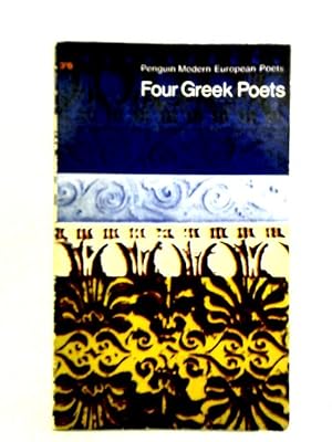 Bild des Verkufers fr Four Greek Poets zum Verkauf von World of Rare Books