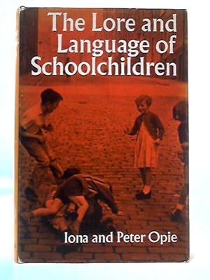 Immagine del venditore per The Lore and Language of Schoolchildren venduto da World of Rare Books