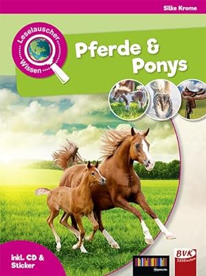 Bild des Verkufers fr Leselauscher Wissen: Pferde und Ponys (inkl. CD & Stickerbogen) zum Verkauf von AHA-BUCH GmbH