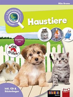 Bild des Verkufers fr Leselauscher Wissen: Haustiere (inkl. CD und Stickerbogen) zum Verkauf von AHA-BUCH GmbH