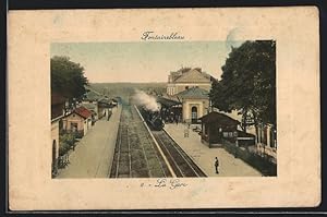 Ansichtskarte Fontainebleau, La Gare