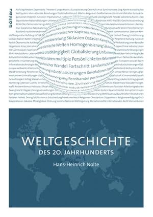 Imagen del vendedor de Weltgeschichte des 20. Jahrhunderts a la venta por AHA-BUCH GmbH