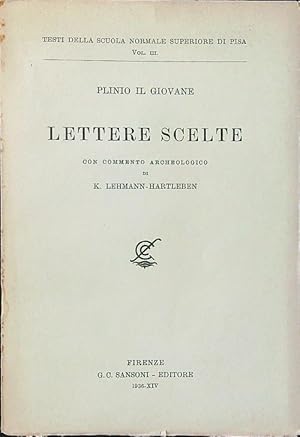 Seller image for Lettere scelte for sale by Miliardi di Parole