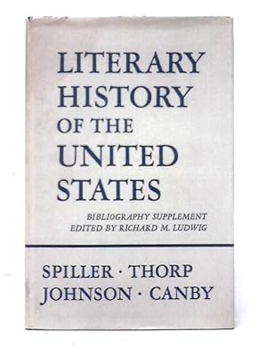 Seller image for Literary History in the United States for sale by World of Rare Books