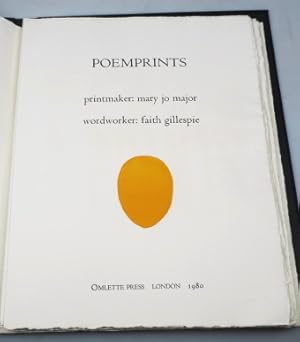 Seller image for Poemprints. Printmaker: Mary Jo Major. Wordworker: Faith Gillespie for sale by Bow Windows Bookshop (ABA, ILAB)