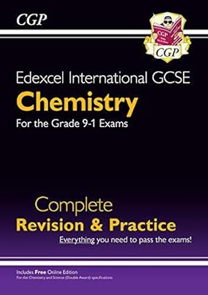 Seller image for New Edexcel International GCSE Chemistry Complete Revision & Practice: Incl. Online Videos & Quizzes: for the 2024 and 2025 exams (CGP IGCSE Chemistry) for sale by WeBuyBooks