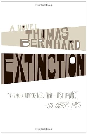 Seller image for Extinction: A Novel (Vintage International) by Bernhard, Thomas [Paperback ] for sale by booksXpress