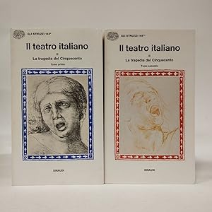 Imagen del vendedor de Il teatro italiano II La tragedia del Cinquecento (2 voll) a la venta por Libreria Equilibri Torino